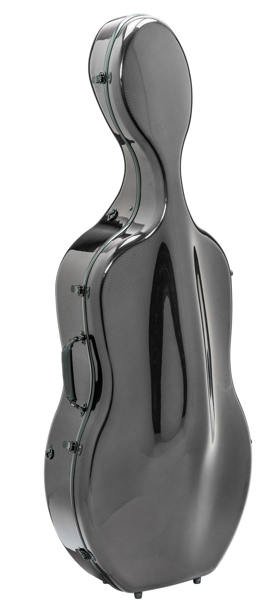 SL Montagnana Carbon Hybrid Cello Case Silver Grey