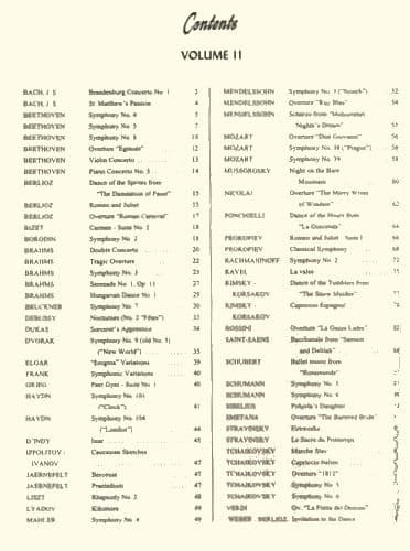 Orchestral Excerpts, Volume 2 - Violin - edited by Josef Gingold - International Music Company