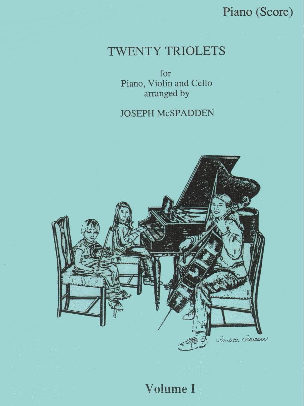 McSpadden Triolets Vol. 1 Piano Trio Sheet Music