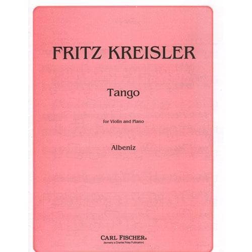 Albeniz Tango Sheet Music for Violin & Piano - Classical