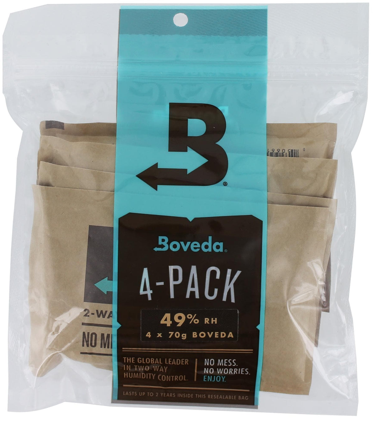 Boveda Two-Way Humidity Packs - 49% RH - 4-Pack