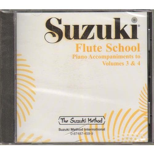 Suzuki Flute School Piano Accompaniment CD, Volumes 3 and 4