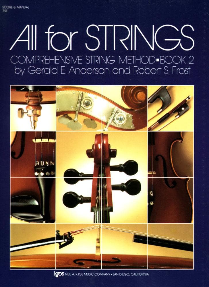 All For Strings Comprehensive String Method - Book 2 Score by Gerald E Anderson and Robert S Frost