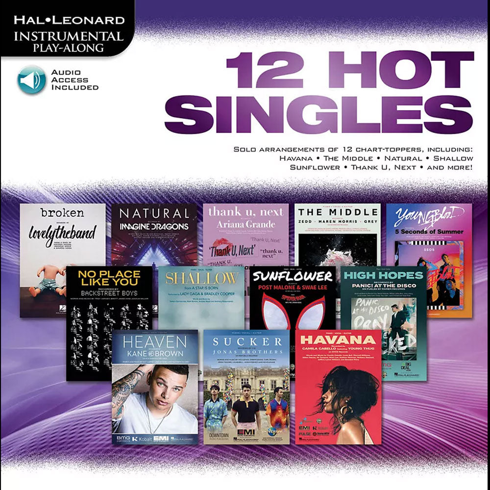 12 Hot Singles for Violin Play-Along