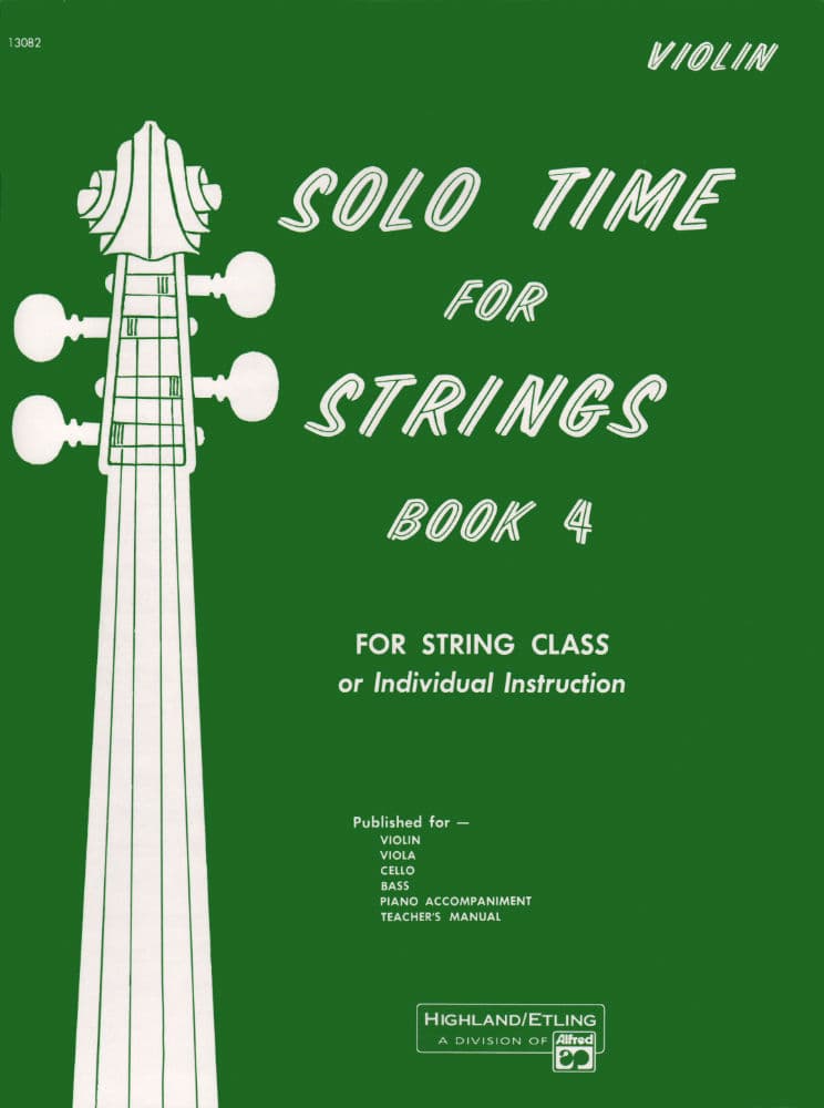 Etling, Forest - Solo Time For Strings, Book 4 - Violin - Alfred Music Publishing