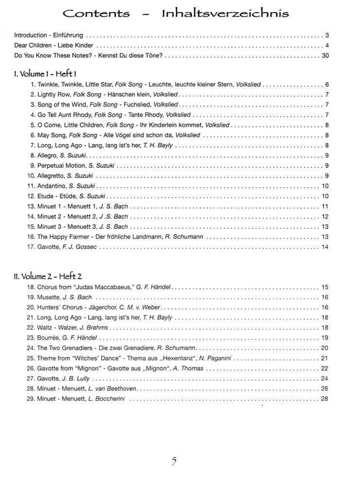 My Trio Book (Mein Trio-Buch), Volume 1 - Violin 2