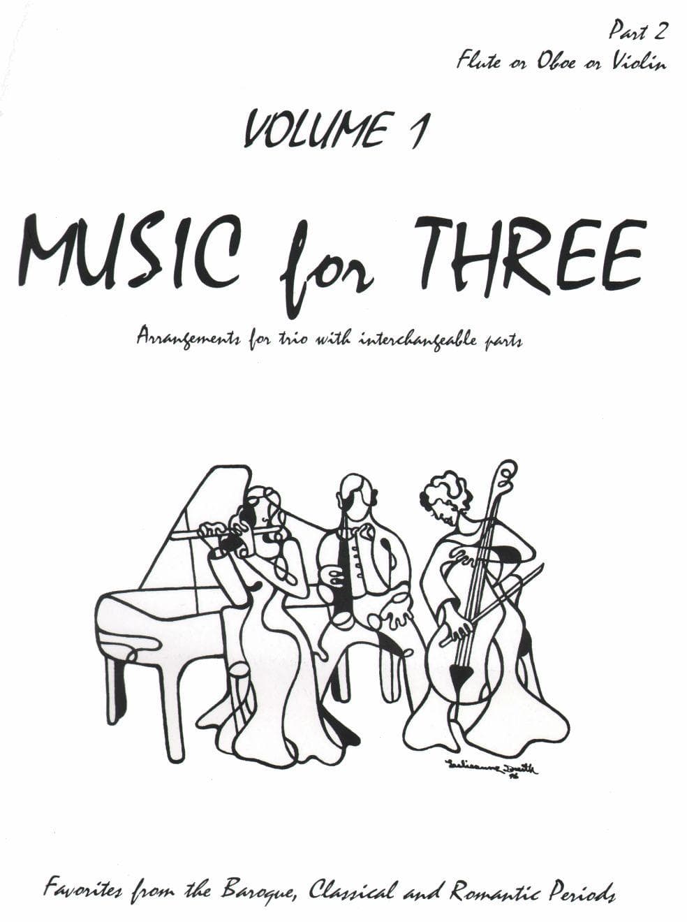 Music for Three Volume 1 Part 2 Violin, Oboe or Flute Published by Last Resort Music
