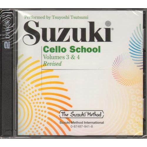 Suzuki Cello School CD, Volumes 3 and 4, Performed by Tsutsumi