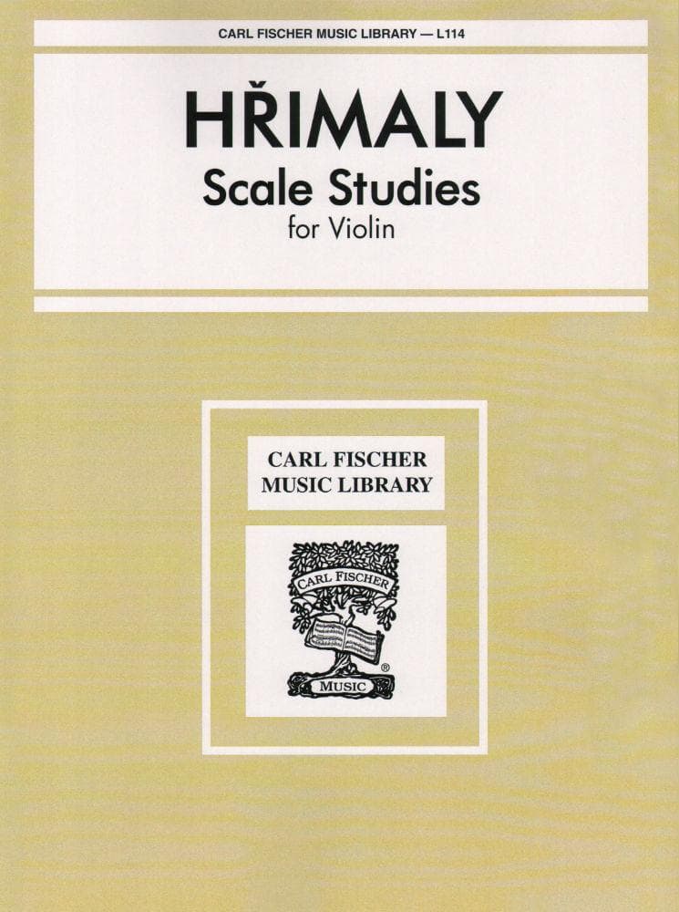 Hřímalý, Jan - Scale Studies - Violin solo - Carl Fischer Edition