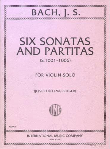 Bach: Six Sonatas and Partitas BWV 1001-1006, Transcribed, with Embell(中古品) Bach's 6 Sonatas & Partitas BWV 1001-1006