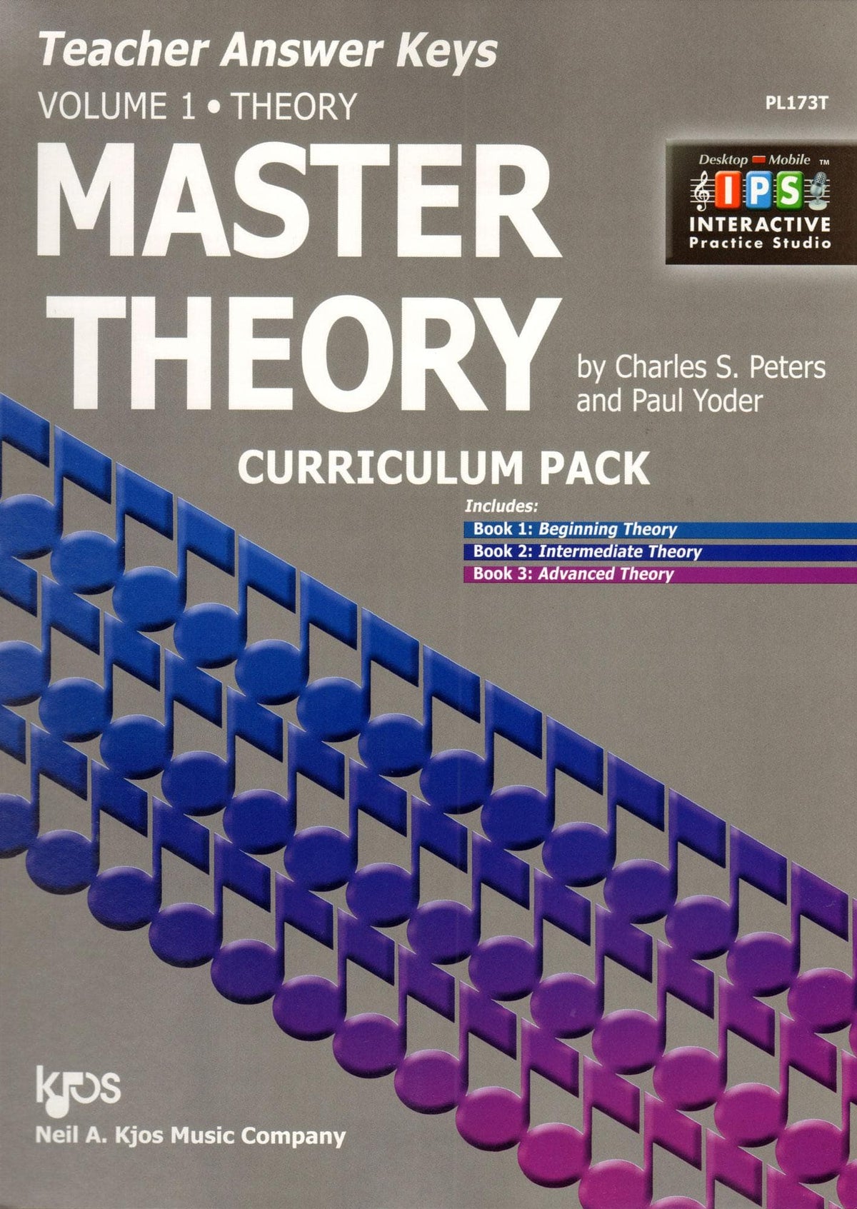 Master Theory Book 1: Teacher Answer Key By Charles Peters and Paul Yoder Published by Neil A Kjos Music Company