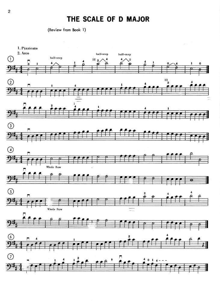 Etling, Forest - Etling String Class Method, Book 2 - Double Bass - Alfred Music Publishing