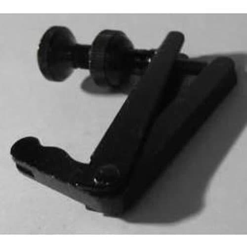 Wittner Black Cello String Adjuster 1/2 - 1/4 Size