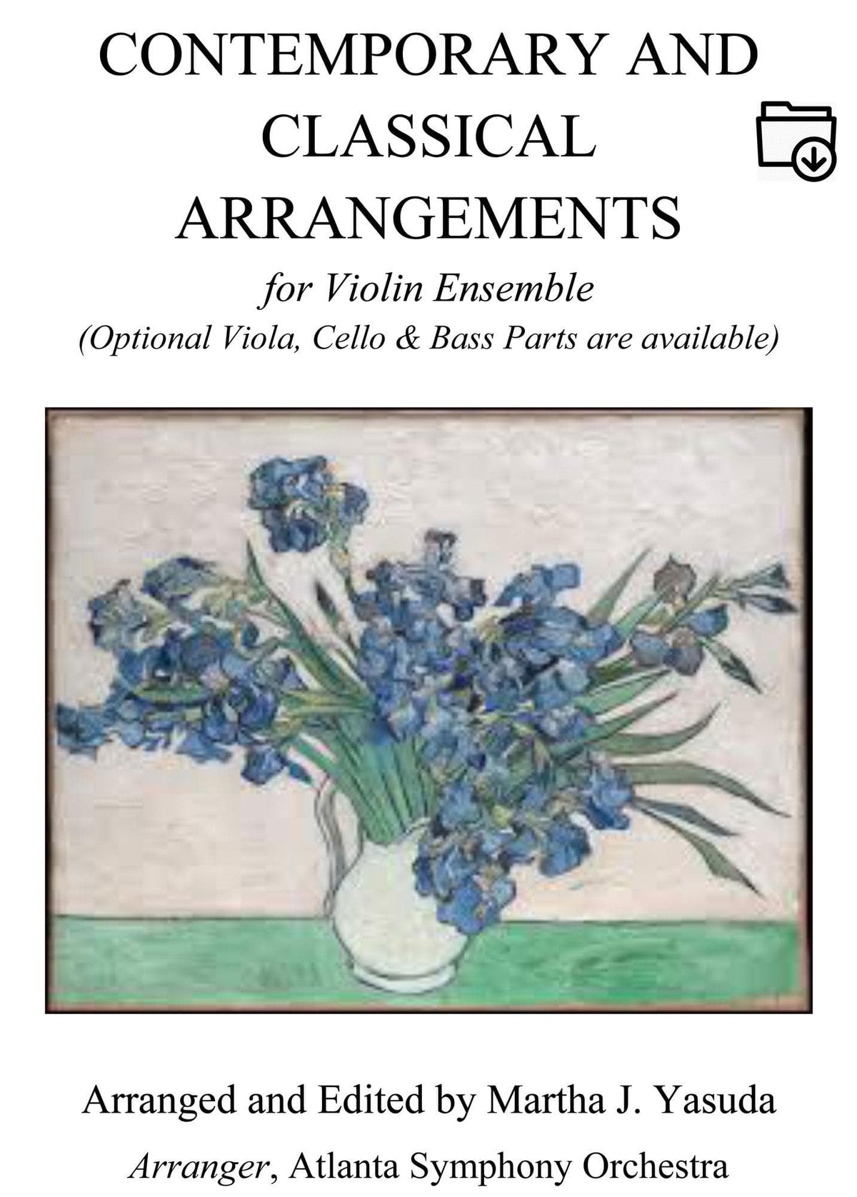 Yasuda - Contemporary & Classical Arr. for Violin Ensemble (Accomp ONLY) - Dig. Download