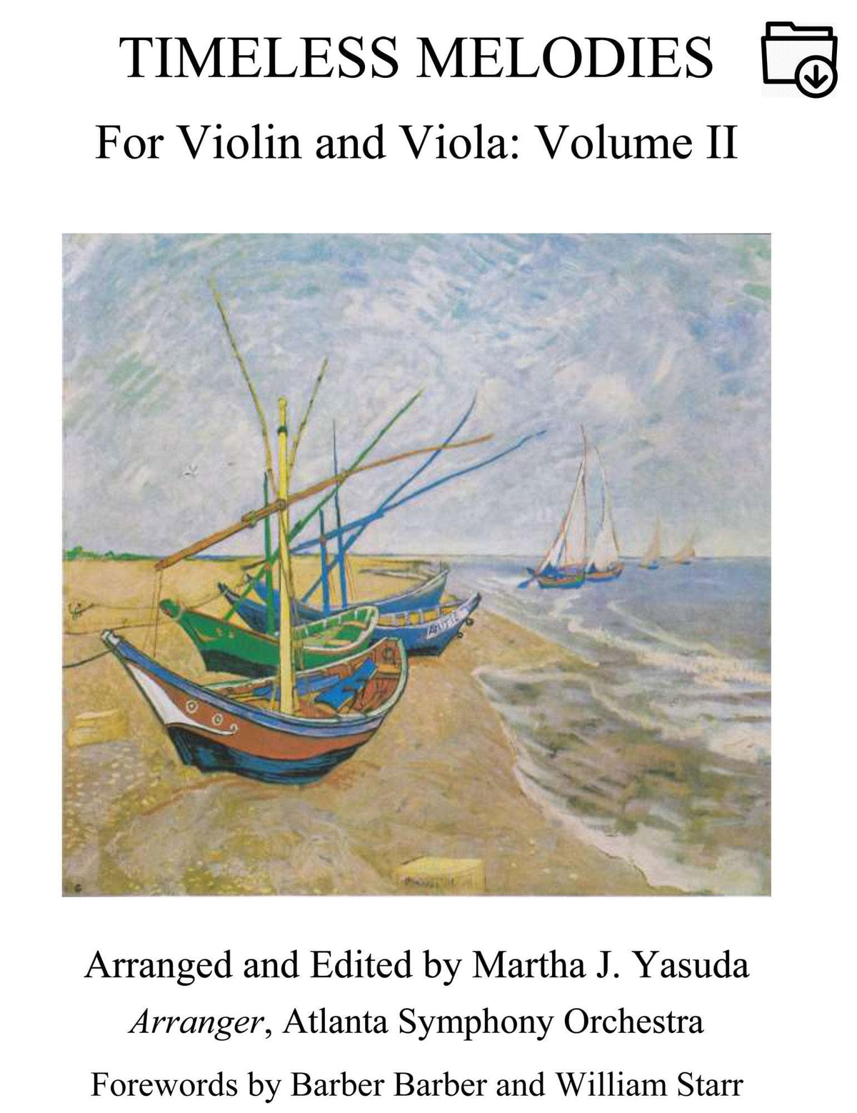 Yasuda, Martha - Contemporary and Classical Arrangements for Viola Ensemble - Digital Download