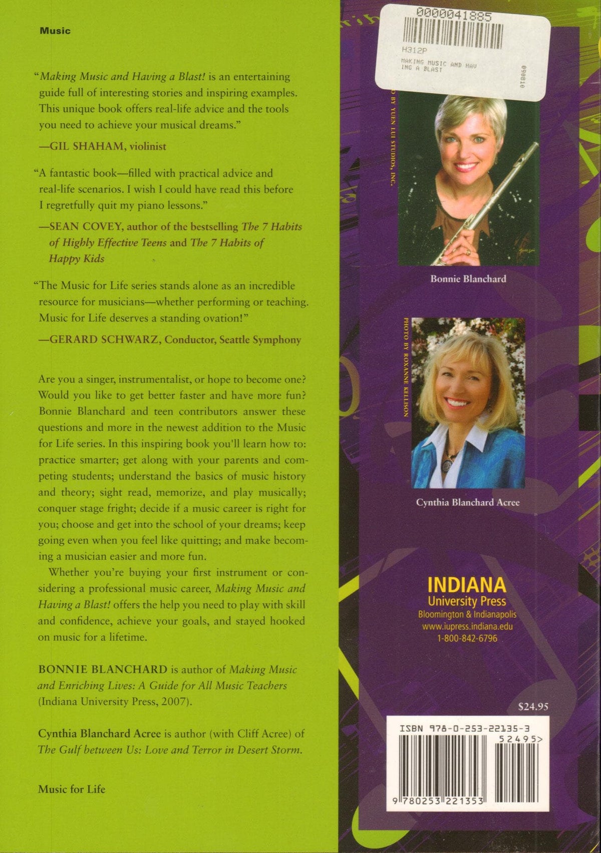 Making Music And Having A Blast - A Guide For All Music Students - by Bonnie Blanchard with Cynthia Blanchard Acree