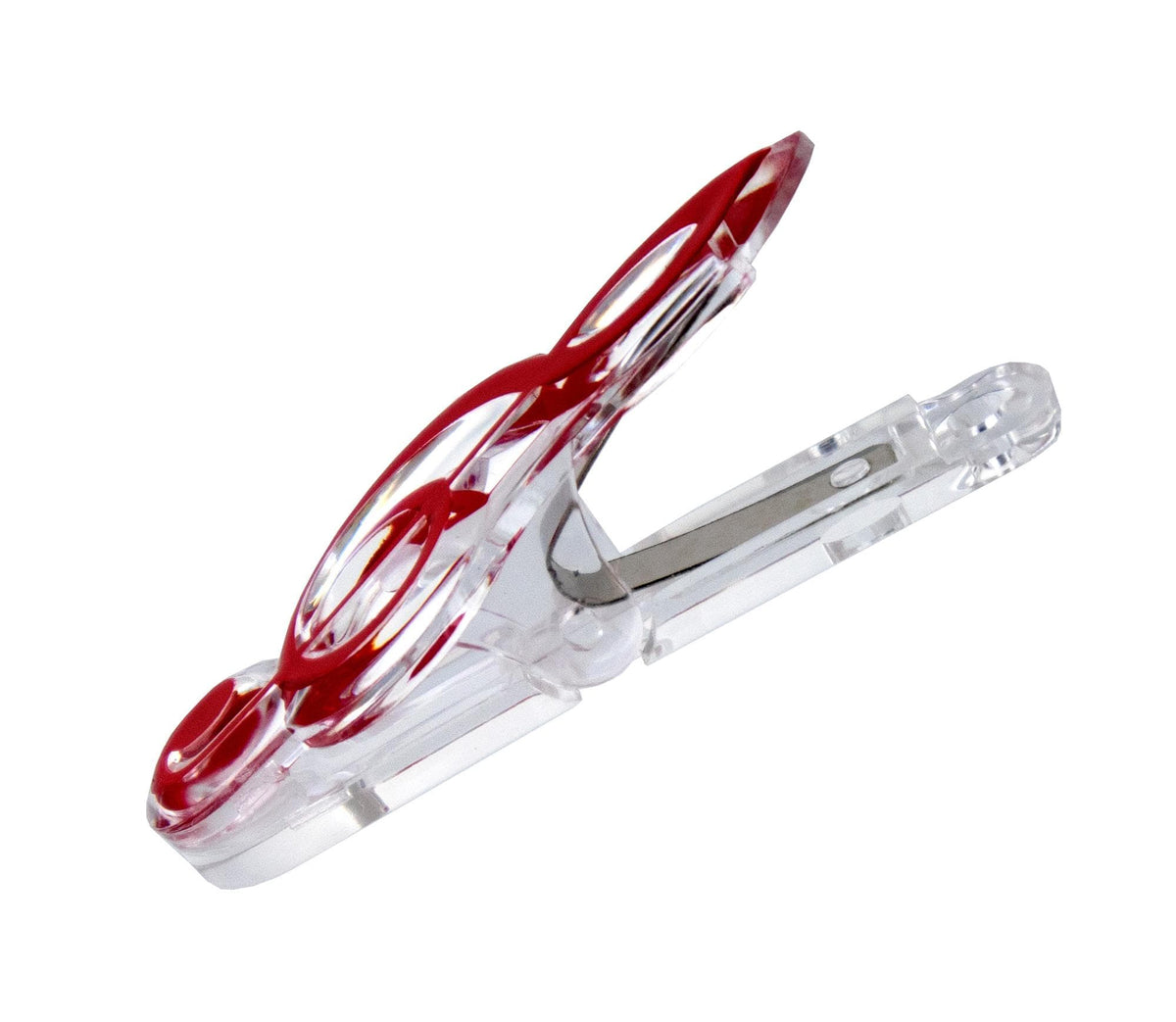 Treble Clef Music Clip - Red