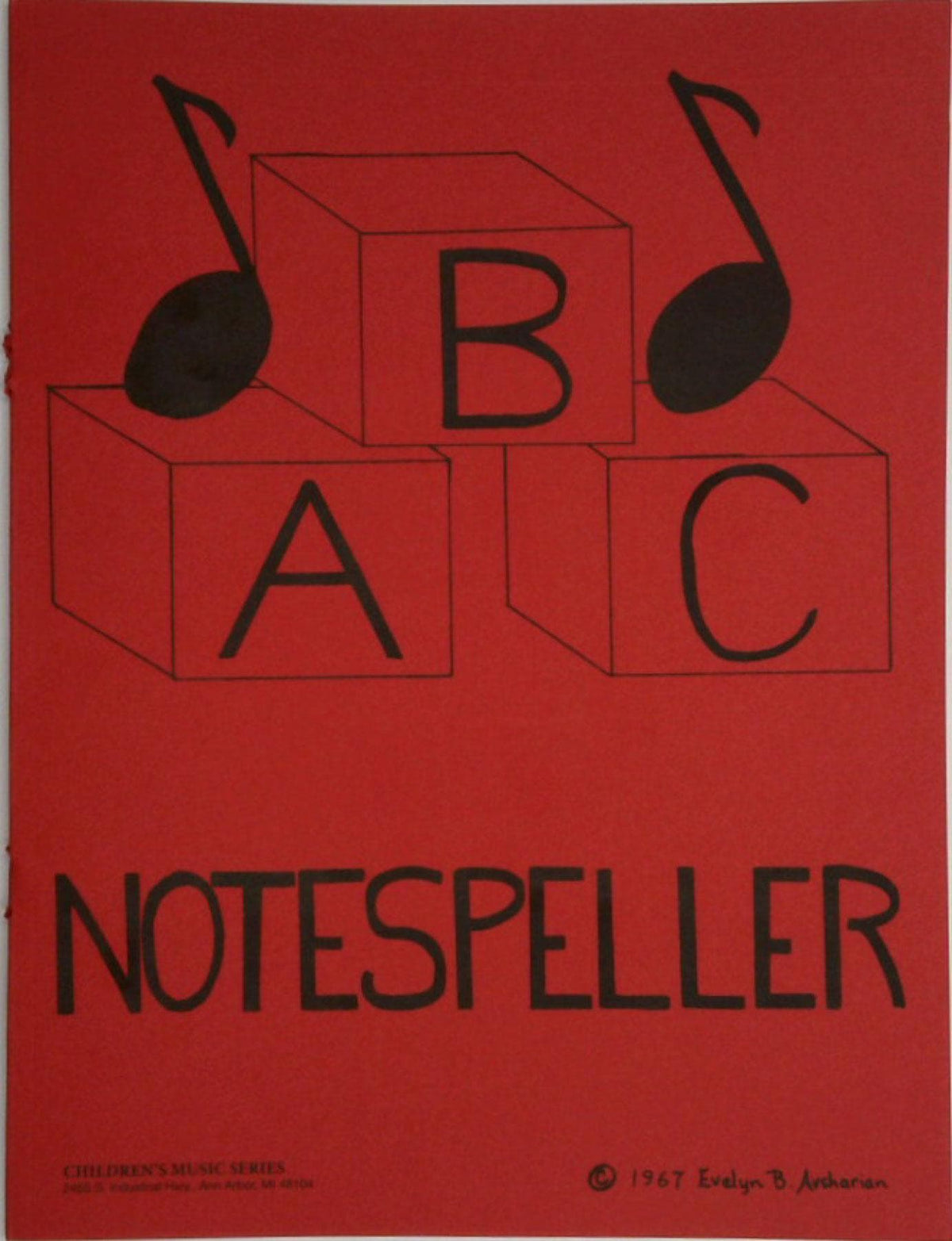 ABC Notespeller - Workbook 1 for Strings by Evelyn AvSharian - Digital Download