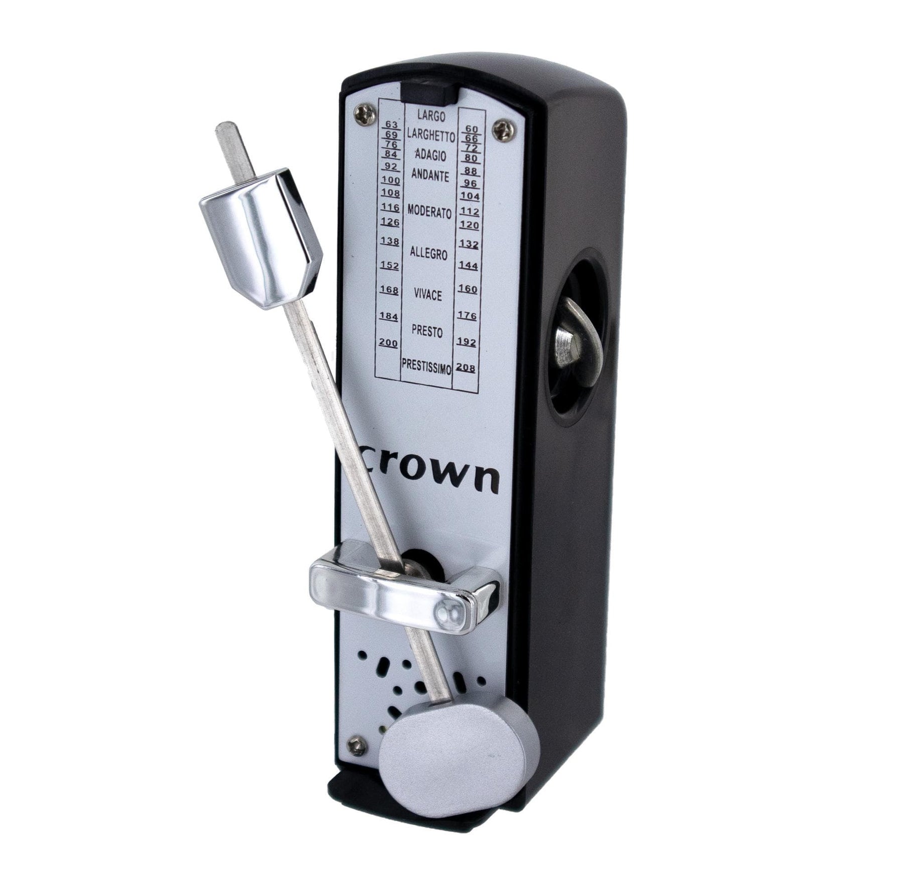 Crown Mini Metronome Black