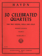 Haydn, Franz Joseph - 30 Celebrated Quartets, Volume 2 - String Quartet - edited by Reinhold Jockisch - International Edition