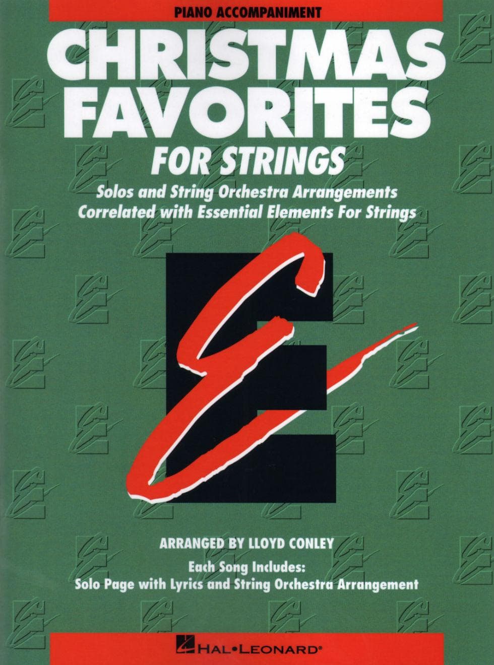 Christmas Favorites for Strings - Piano Accompaniment Book
