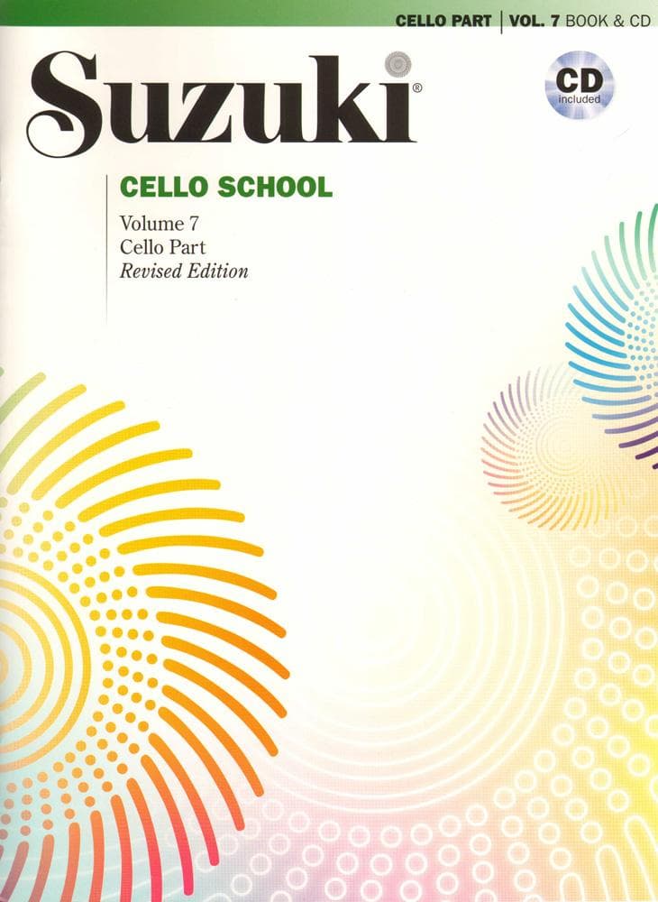 Suzuki Cello School Method Book and CD, Volume 7