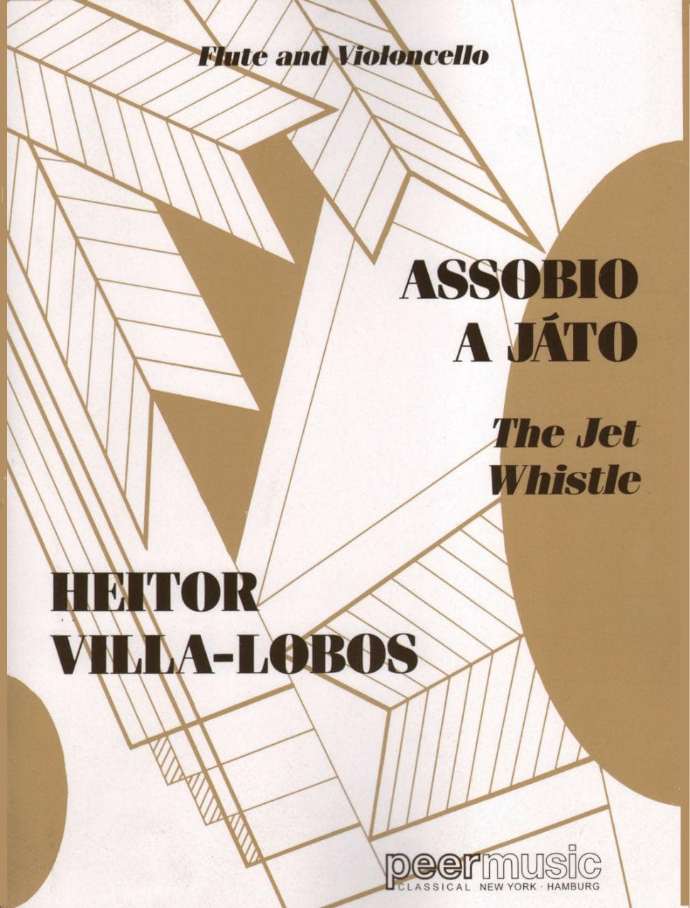Villa Lobos Assobio A Jato 1950 Sheet Music