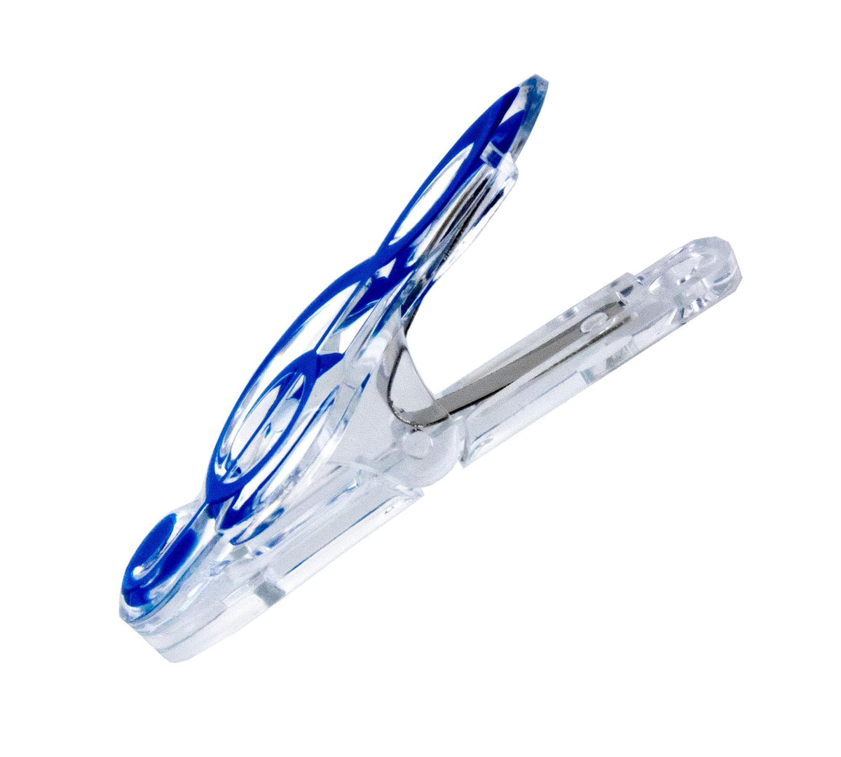 Treble Clef Music Clip - Blue