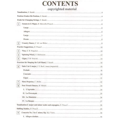 Suzuki Viola School, Volume 5