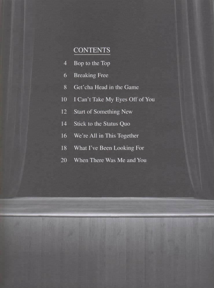 High School Musical - Cello - BOOK ONLY - Hal Leonard Edition