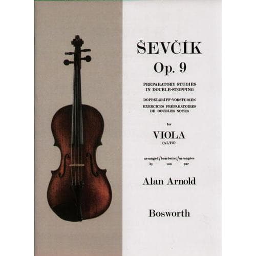 Sevcik's Preparatory Studies: Double Stopping Op. 9 for Violin