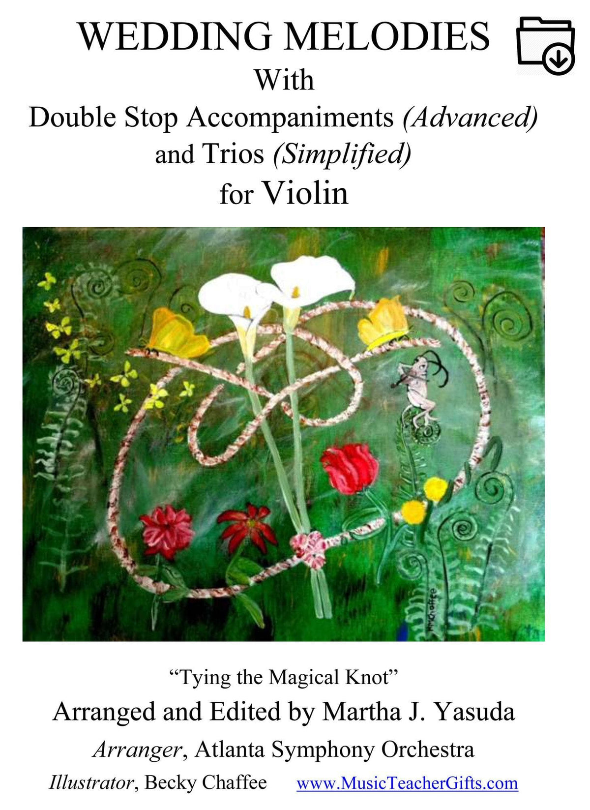Yasuda, Martha - Wedding Melodies For Violin, Duet or Trio - Digital Download
