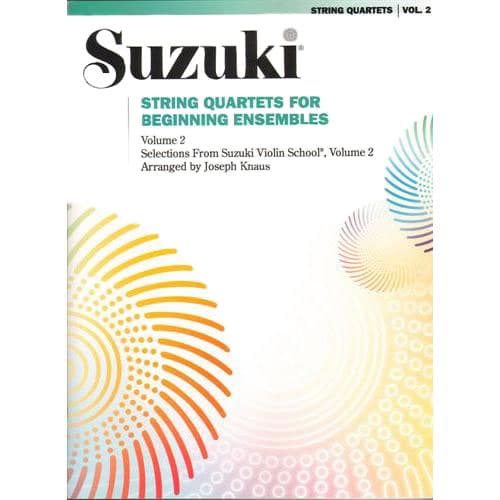 Suzuki String Quartets for Beginning Ensembles, Volume 2