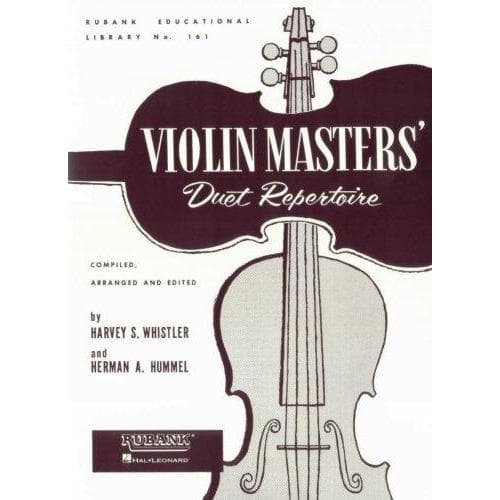 Whistler Violin Duet Repertoire: Sheet Music for Classical Duets