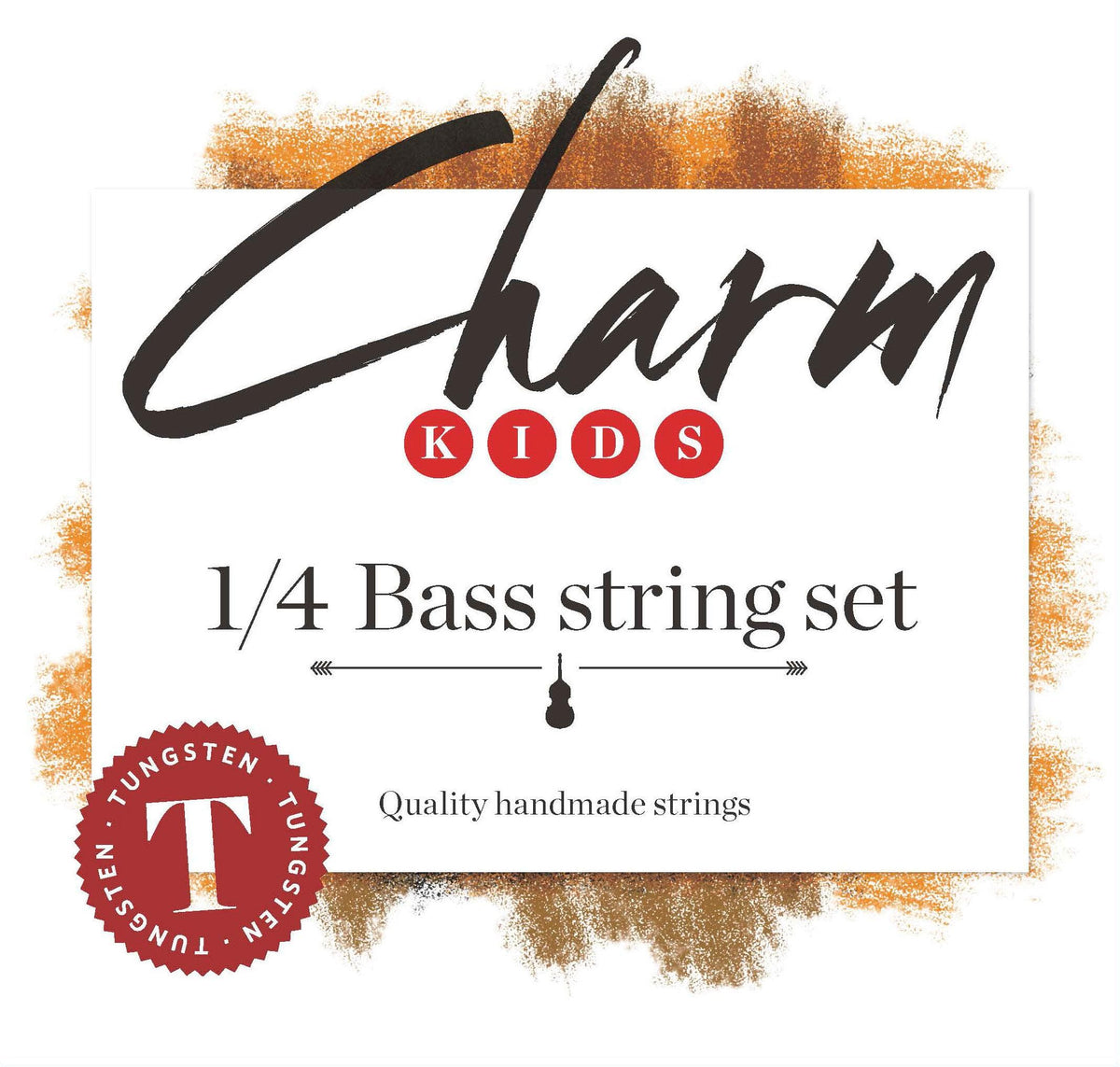 Charm Bass Orchestra String Set 1/4 Size