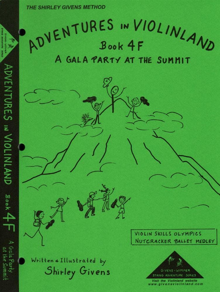 Givens, Shirley - Adventures in Violinland, Book 4F:
