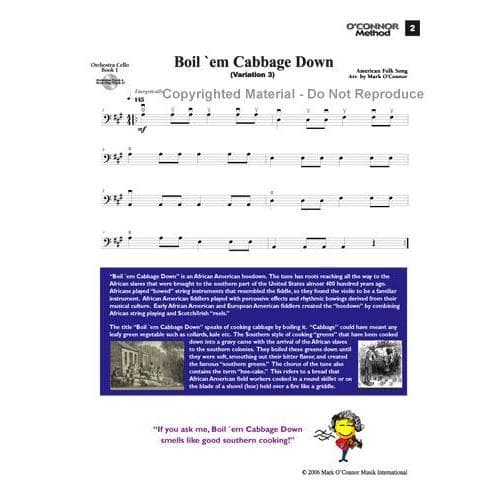 O'Connor Method for Orchestra Book I - Cello Part