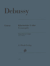 Debussy, Claude - Trio In G Major for Violin, Cello, and Piano - Edited by Ellwood Derr - G Henle Verlag URTEXT
