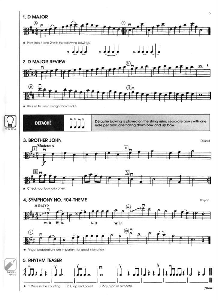 All For Strings Comprehensive String Method - Book 2 for Viola by Gerald E Anderson and Robert S Frost