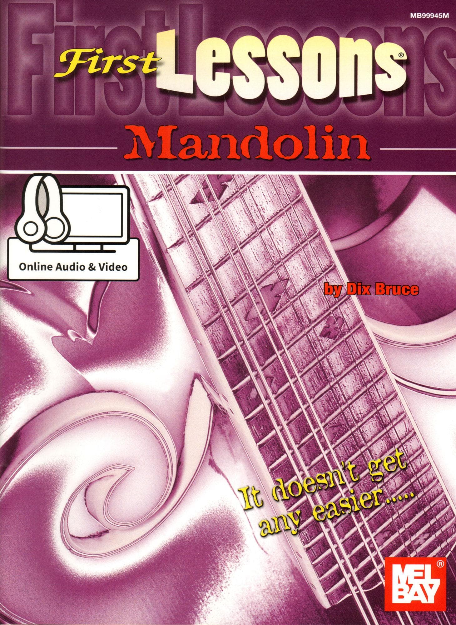 Beginner Mandolin Book with Audio/Video Bruce's First Lessons
