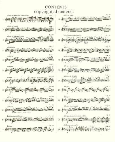 Gaviniès, Pierre - 24 Etudes (Matinées) - Violin solo - edited by Walther Davisson - Edition Peters