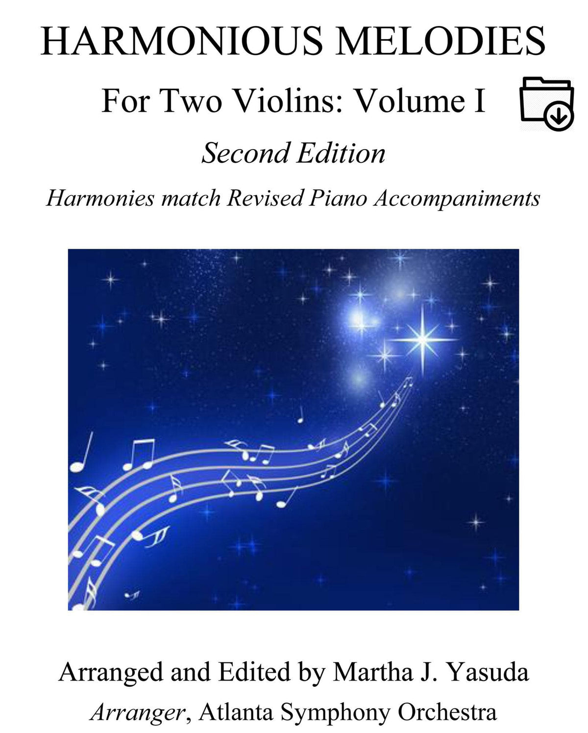 Yasuda, Martha - Harmonious Melodies For Two Violins, Volume I, 2nd Edition - Digital Download