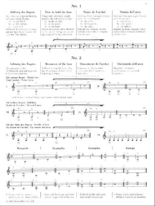 Sevcik, Otakar - School of Bowing Technique, Op 2, Part 1 - for Violin - Bosworth & Co