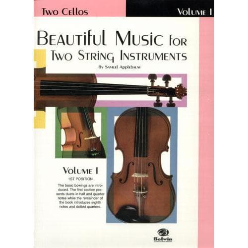 Applebaum, Samuel - Beautiful Music For Two Cellos Volume 1 - Belwin/Mills Publication