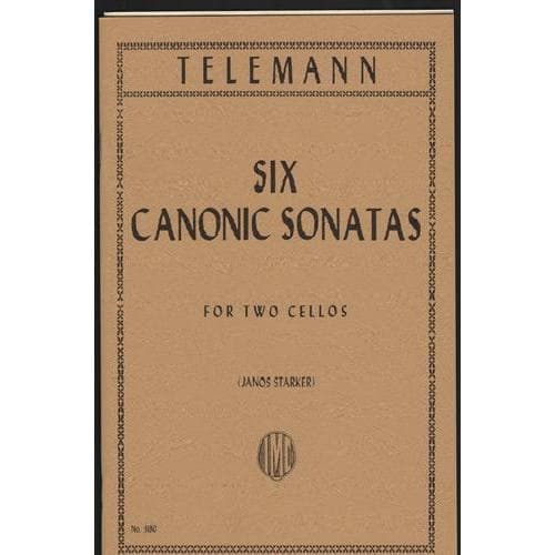 Telemann, Georg Philipp - Six Canonic Sonatas TWV 40:118-123 For Two C