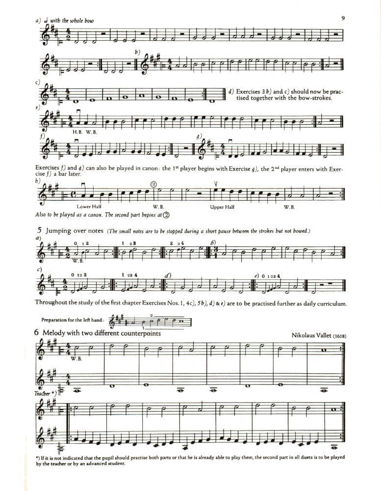 The Doflein Method - The Beginning, Volume 1 For Violin Published by Schott Music