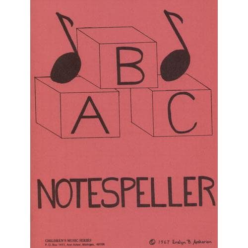 ABC Notespeller - Workbook 1 for Strings by Evelyn AvSharian