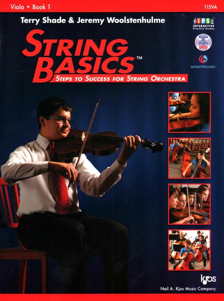 String Basics - Steps to Success for String Orchestra - Book 1 - Viola - Neil A. Kjos