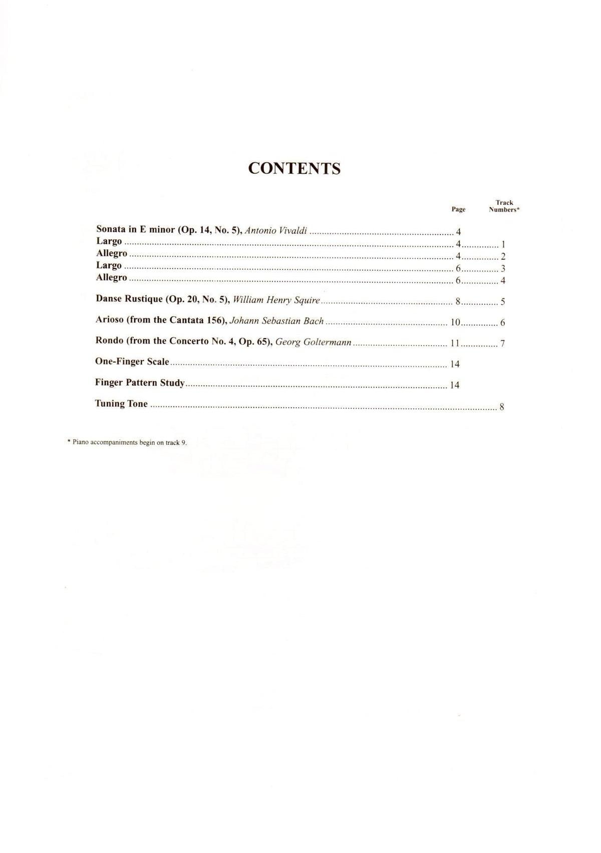 Suzuki Cello School Method Book and CD, Volume 5