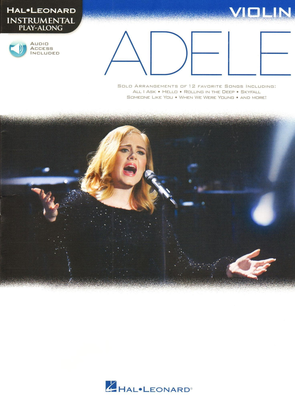 Adele - Instrumental Play-Along - for Violin with Audio Access Included - Hal Leonard